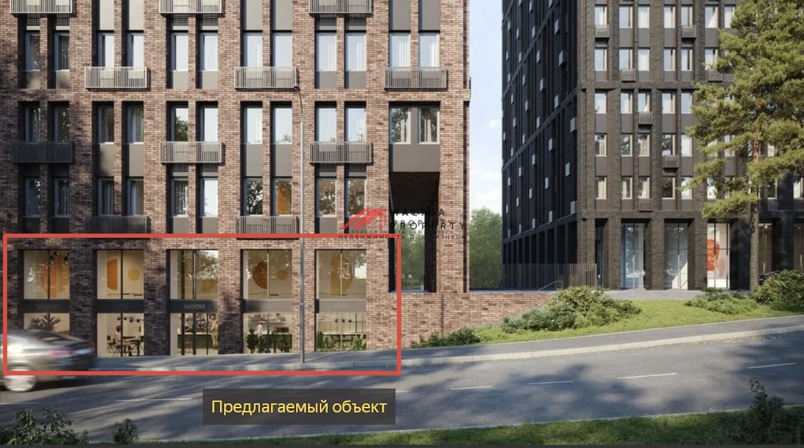 Аренда торгового помещения в апарт-комплексе "B’aires"