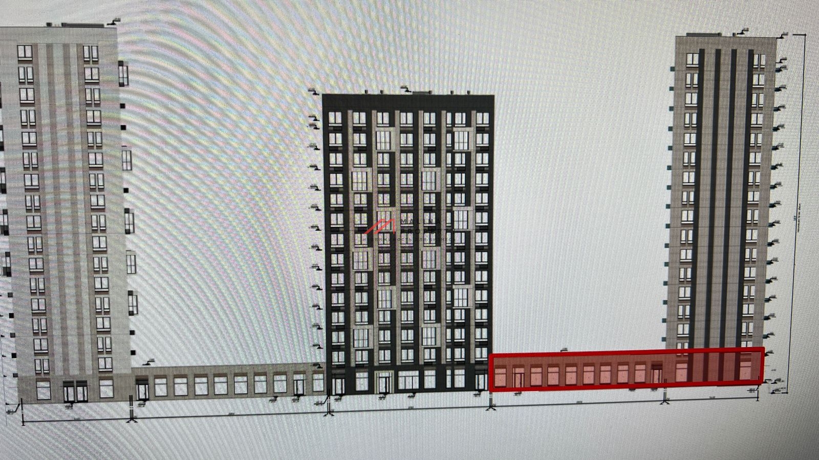 Продажа помещения с супермаркетом Магнит