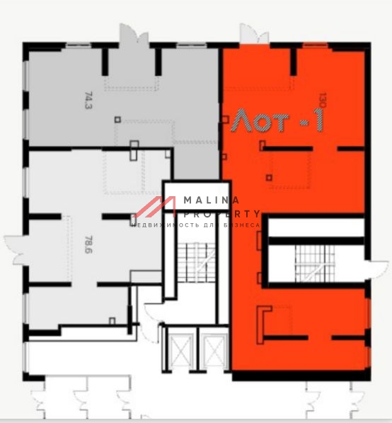 Аренда торгового помещения рядом с супермаркетом