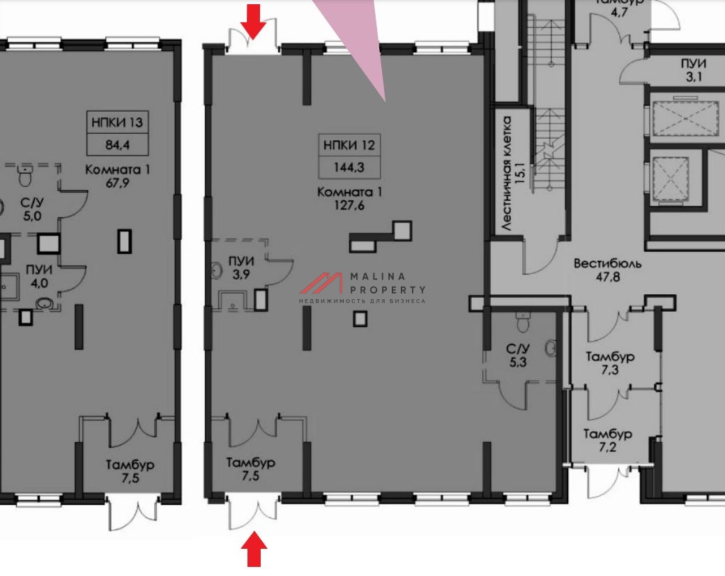 Продажа торгового помещения в ЖК "Кольская 8"