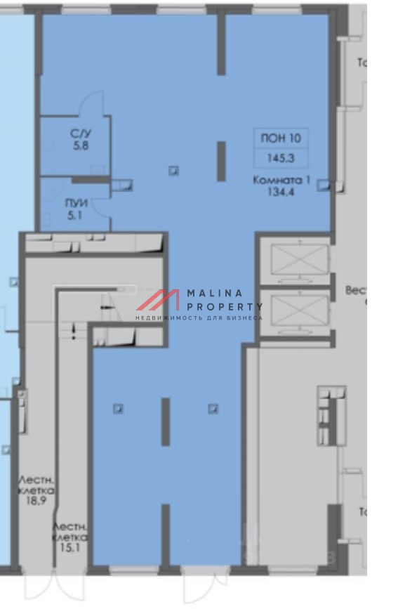 Аренда коммерческого помещения в ЖК "Перовское 2"