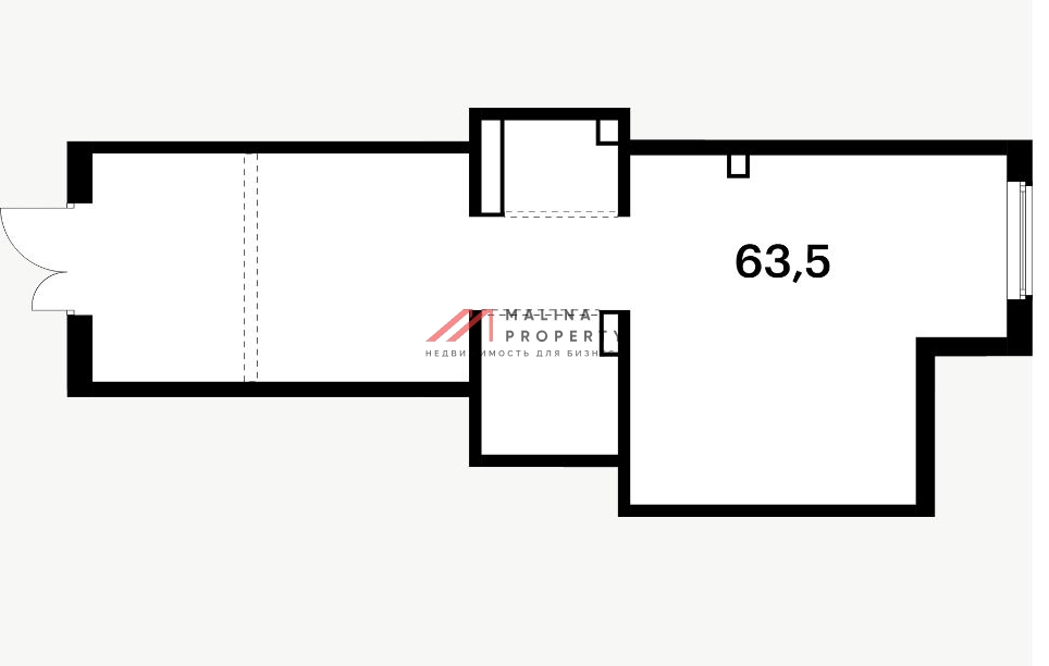 Аренда торгового помещения в ЖК Кольская 8