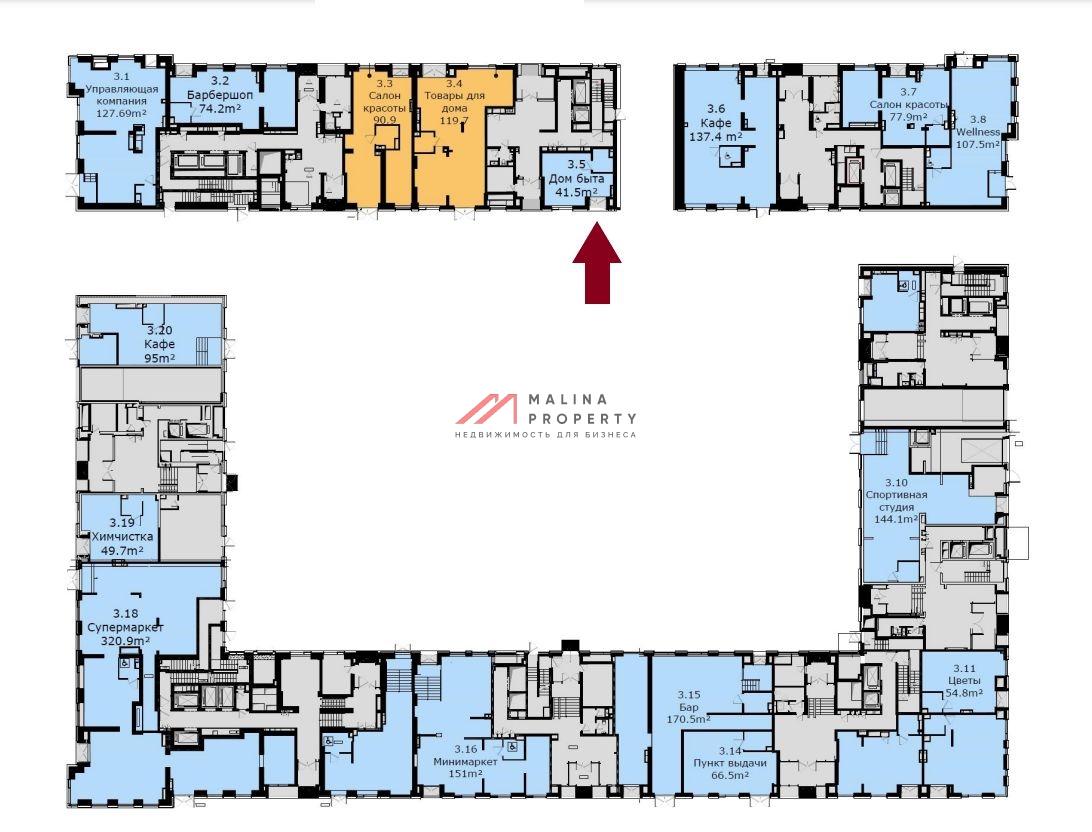 Продажа помещения в жилом комплексе Фили Сити