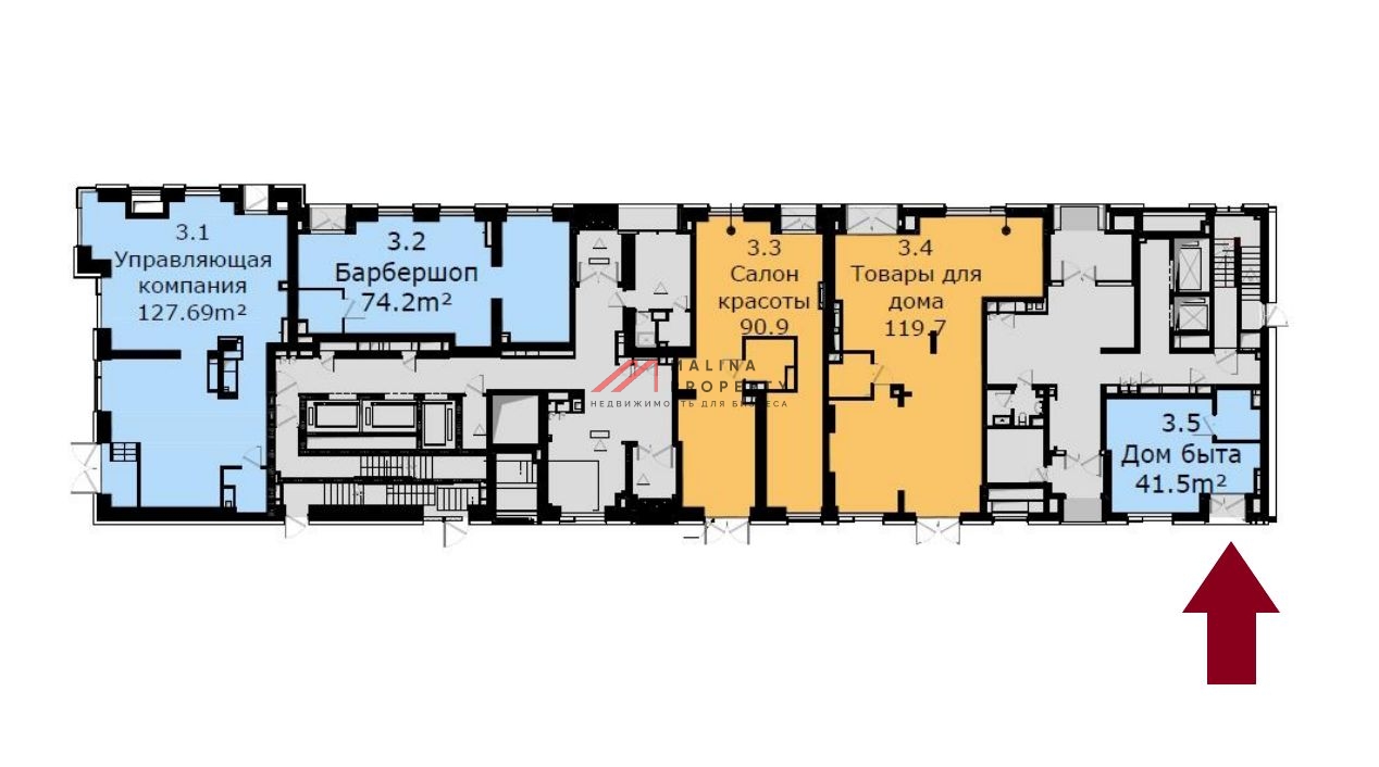 Продажа помещения в жилом комплексе Фили Сити