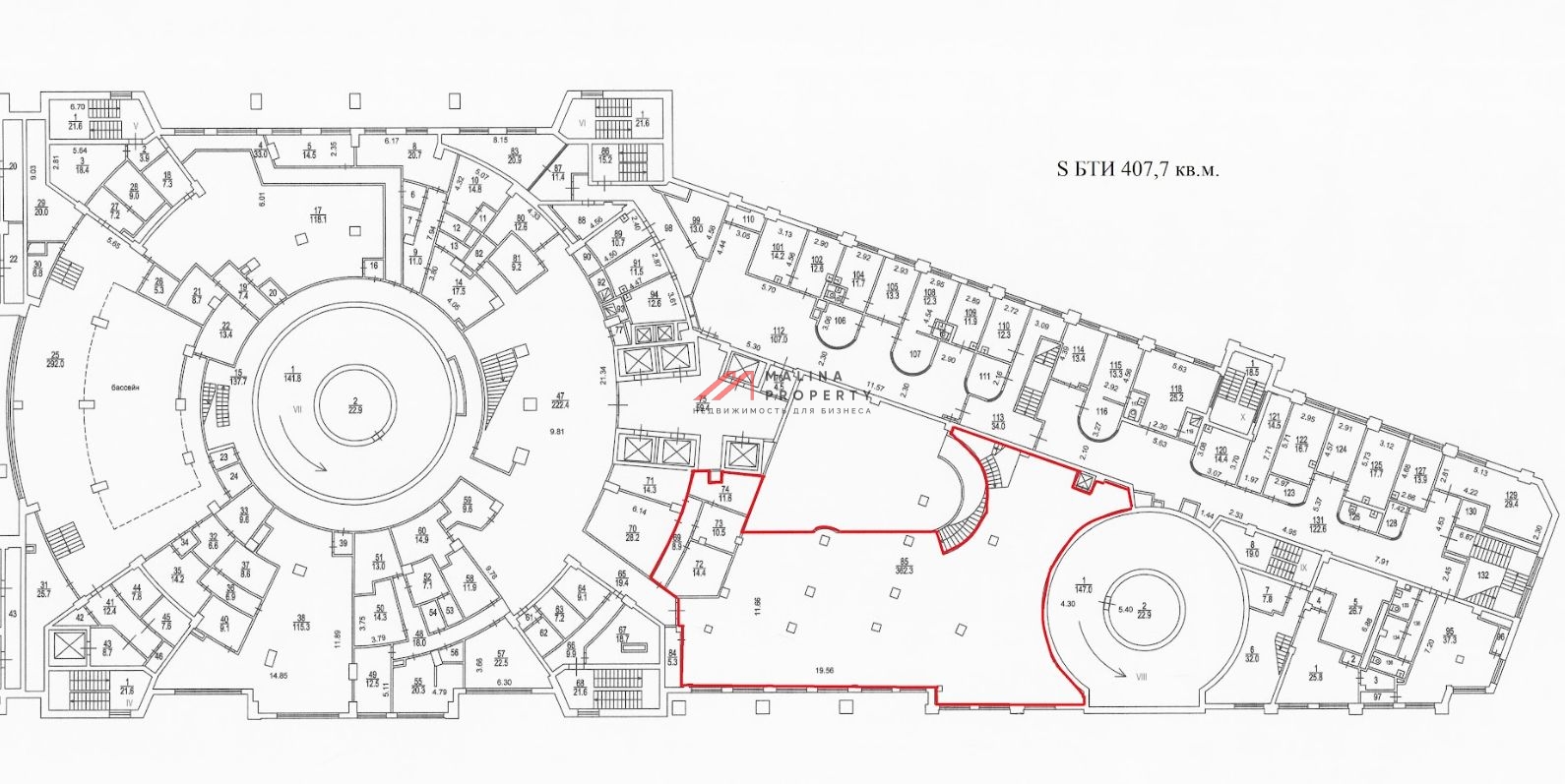 Аренда помещения свободного назначения в Москве-Сити