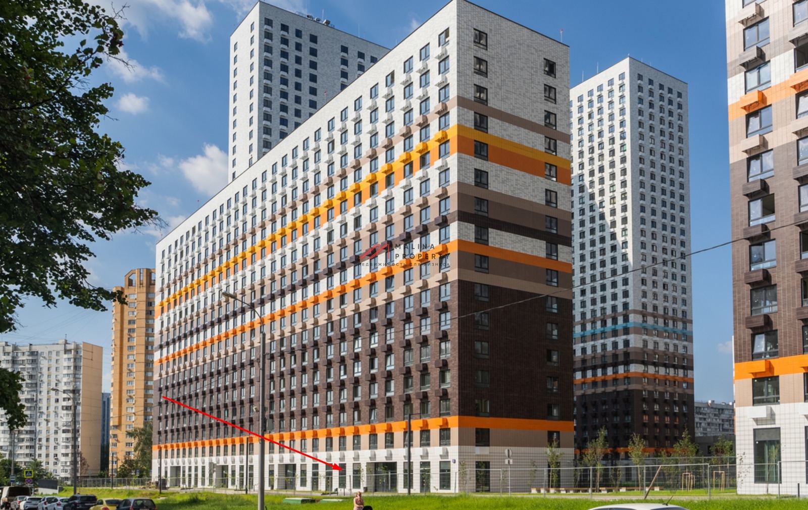 Продажа помещения с арендаторами в ЖК «Дмитровский парк»