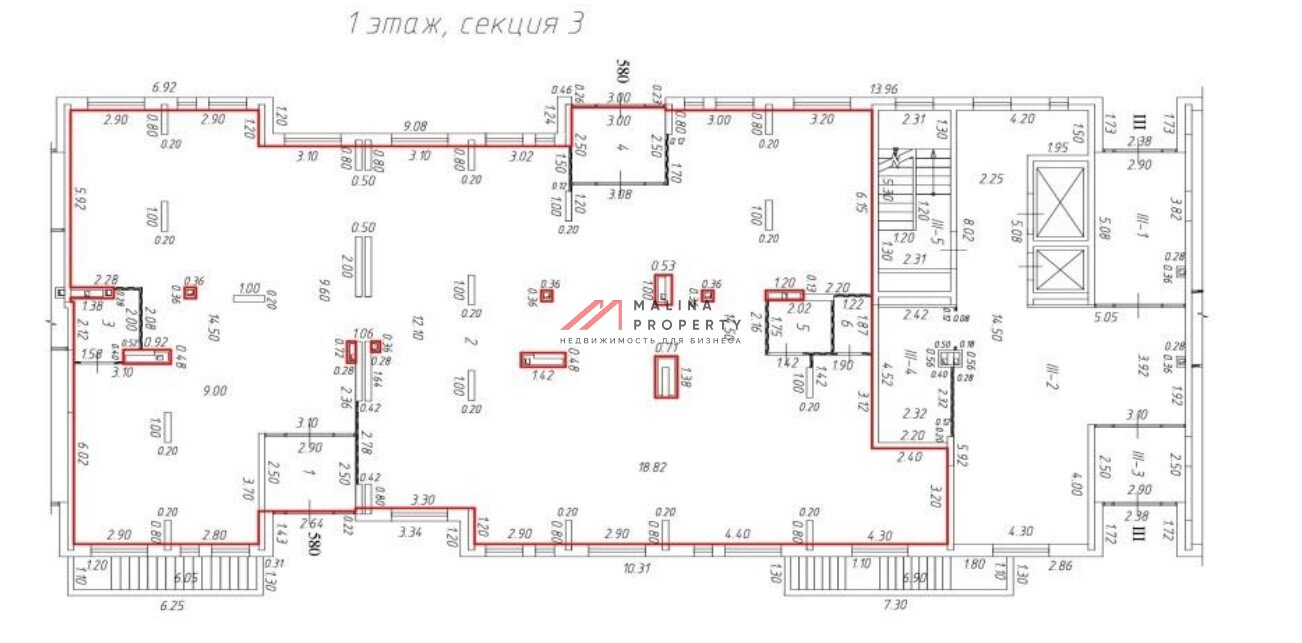 Продажа торгового помещения с супермаркетом Верный
