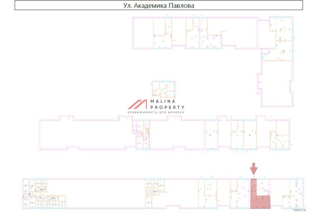 Продажа торгового помещения в жилом комплексе на Академика Павлова