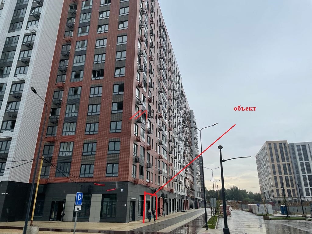 Аренда помещения в ЖК "1-й Ленинградский" рядом с "Пятёрочкой"