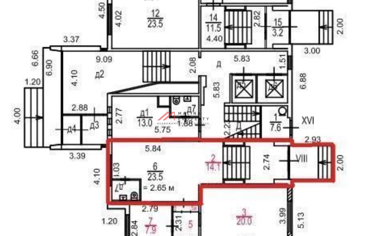Продажа нежилого помещения в районе метро Бабушкинская