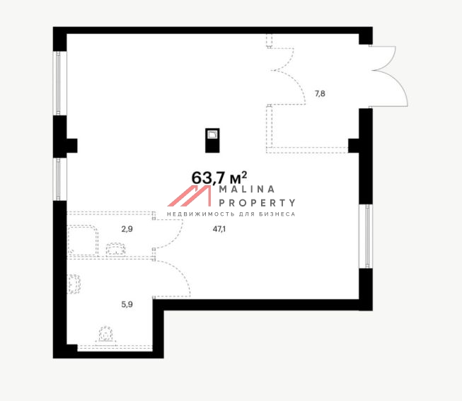 Продажа торгового помещения в ЖК Бусиновский парк