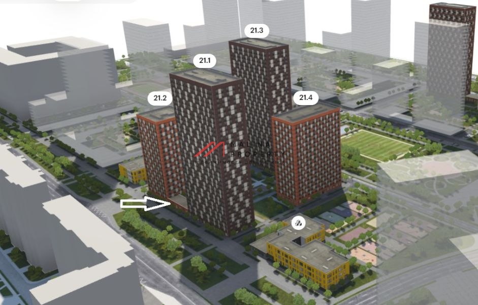 Продажа торгового помещения в ЖК Бусиновский парк