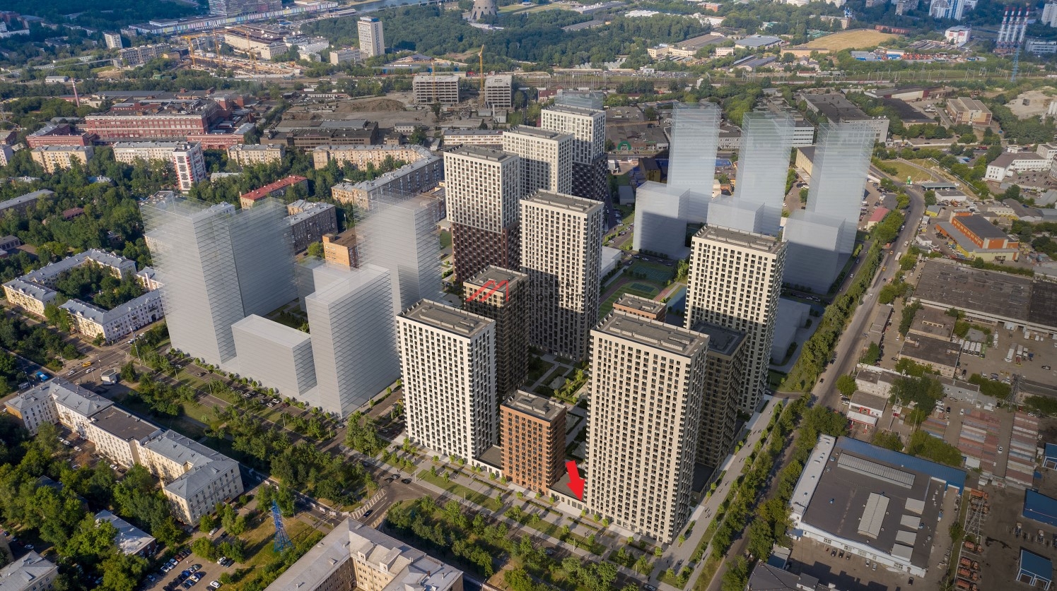 Продажа торгового помещения в ЖК "Руставели 14"