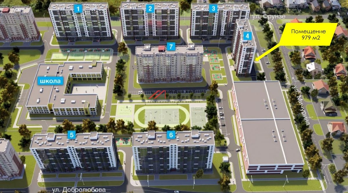 Продажа помещения с якорными арендаторами в ЖК "Финский"