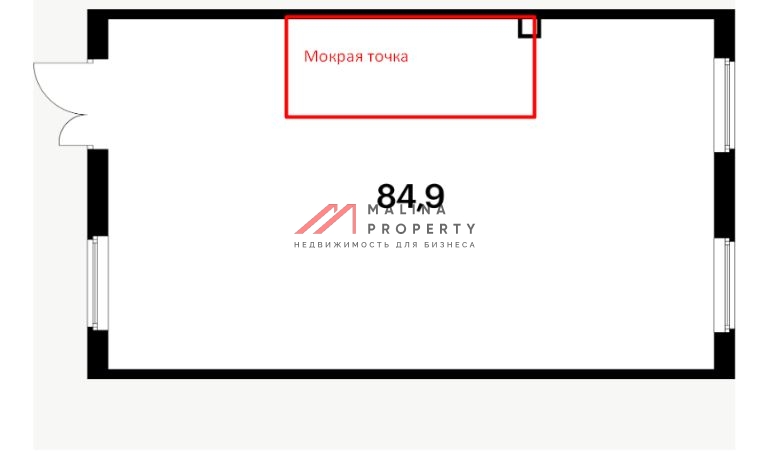 Продажа торгового помещения в ЖК Бунинские луга