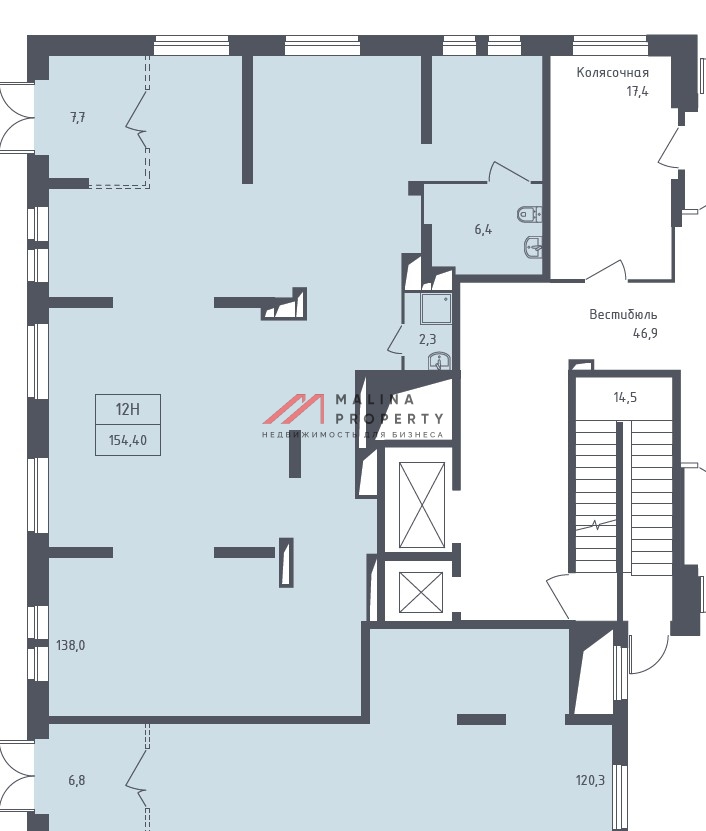 Аренда торгового помещения в ЖК "Мытищи парк"