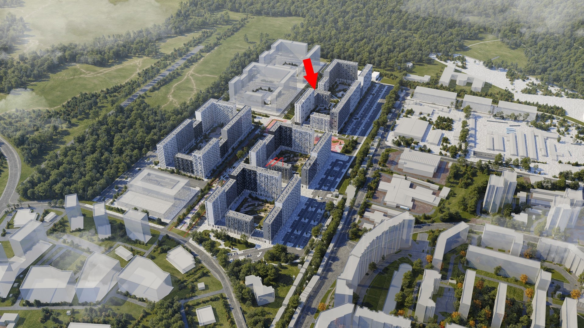 Аренда торгового помещения в ЖК "Мытищи парк"