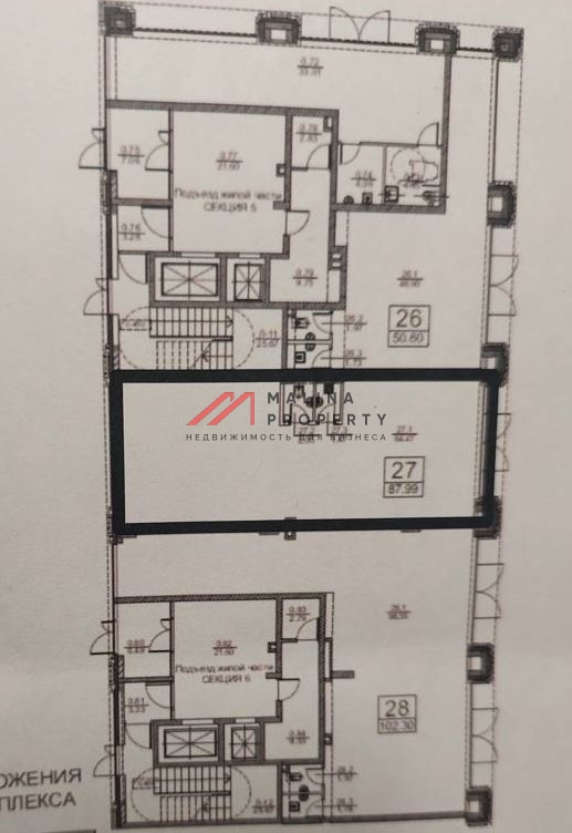 Аренда коммерческого помещения на ул. Архитектора Щусева