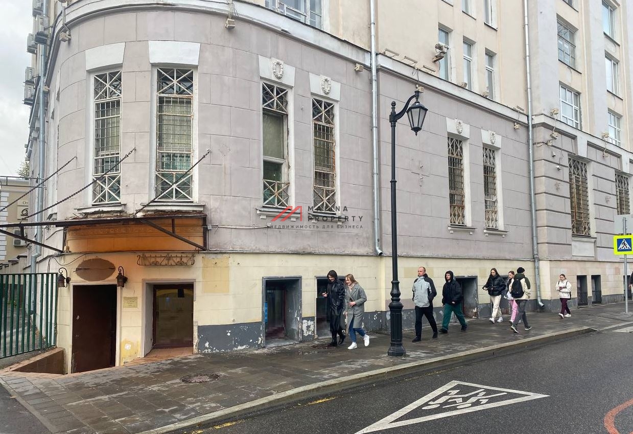 Аренда торгового помещения на Большой Бронной улице