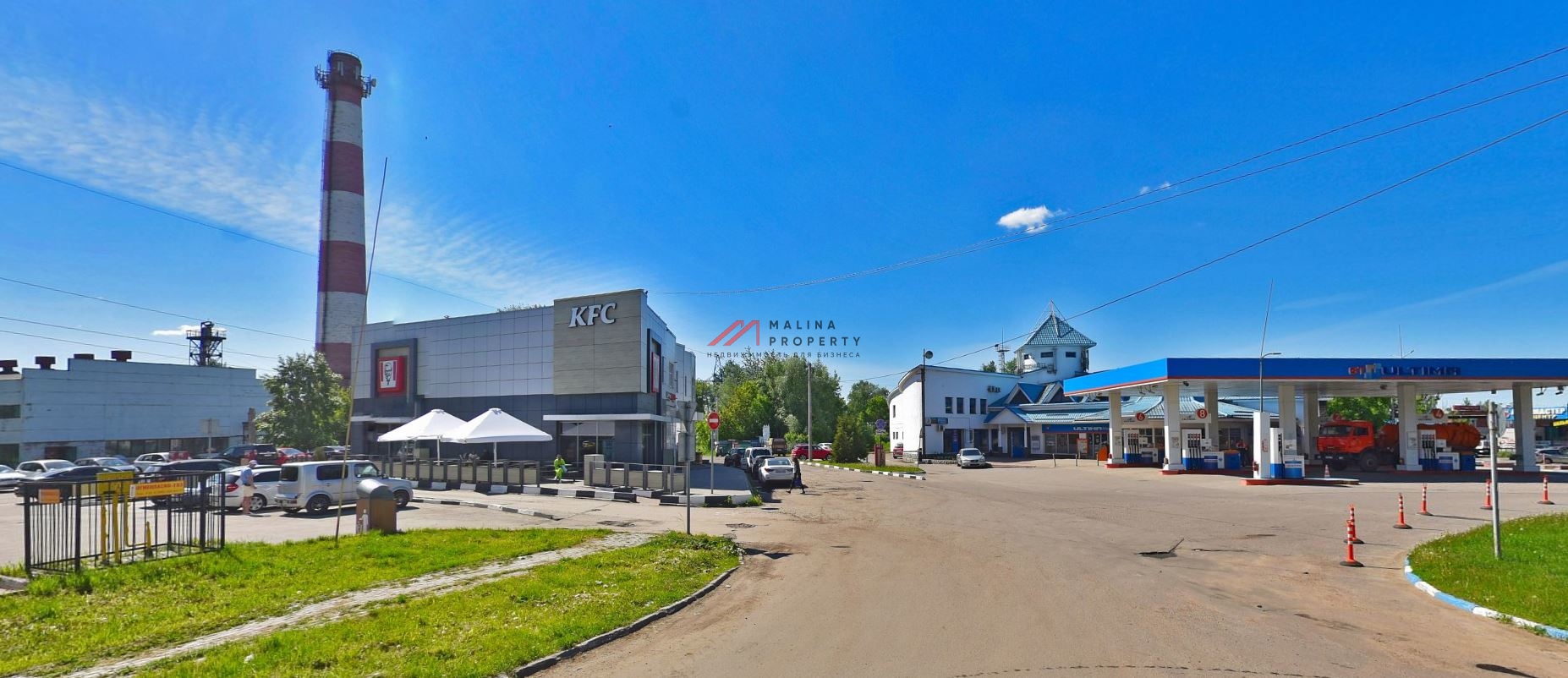 Продажа здания с арендатором сетевой общепит "KFC" в г. Дмитров