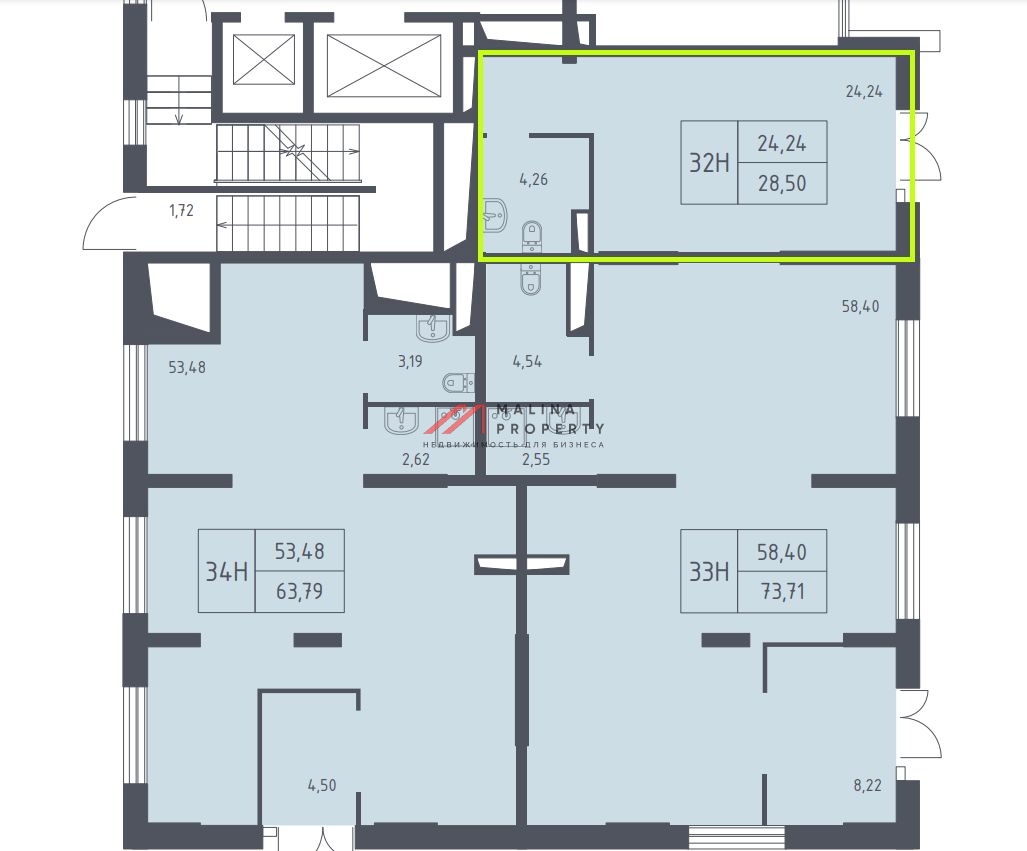 Аренда торгового помещения в ЖК "Томилино Парк"