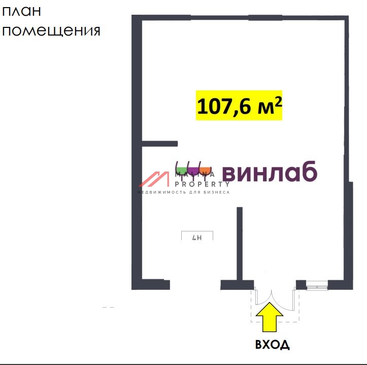 Продажа помещения с магазином Винлаб в ЖК Большое Путилково