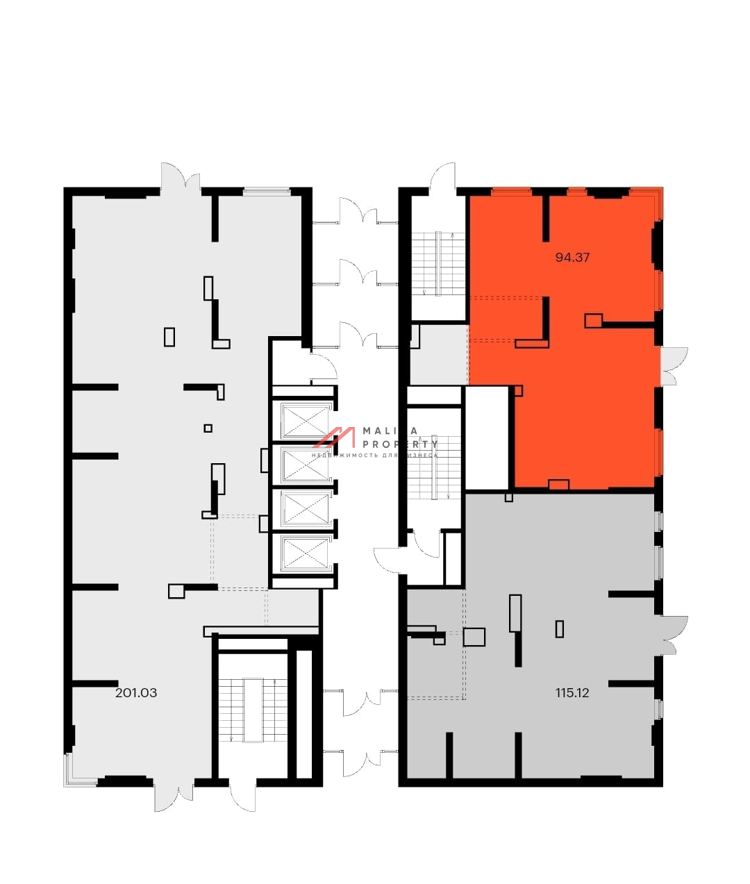 Аренда торгового помещения в новостройке