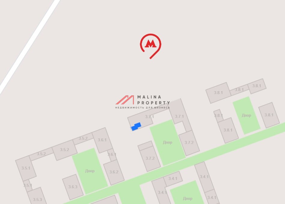 Аренда торгового помещения в ЖК "Бунинские луга" 