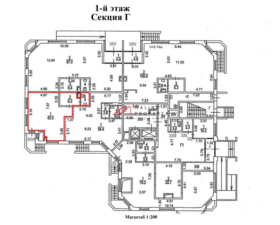 Продажа торгового помещения с арендатором в ЖК "Балтийский квартет"
