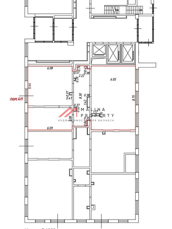 Продажа помещения с арендатором магазин Бристоль