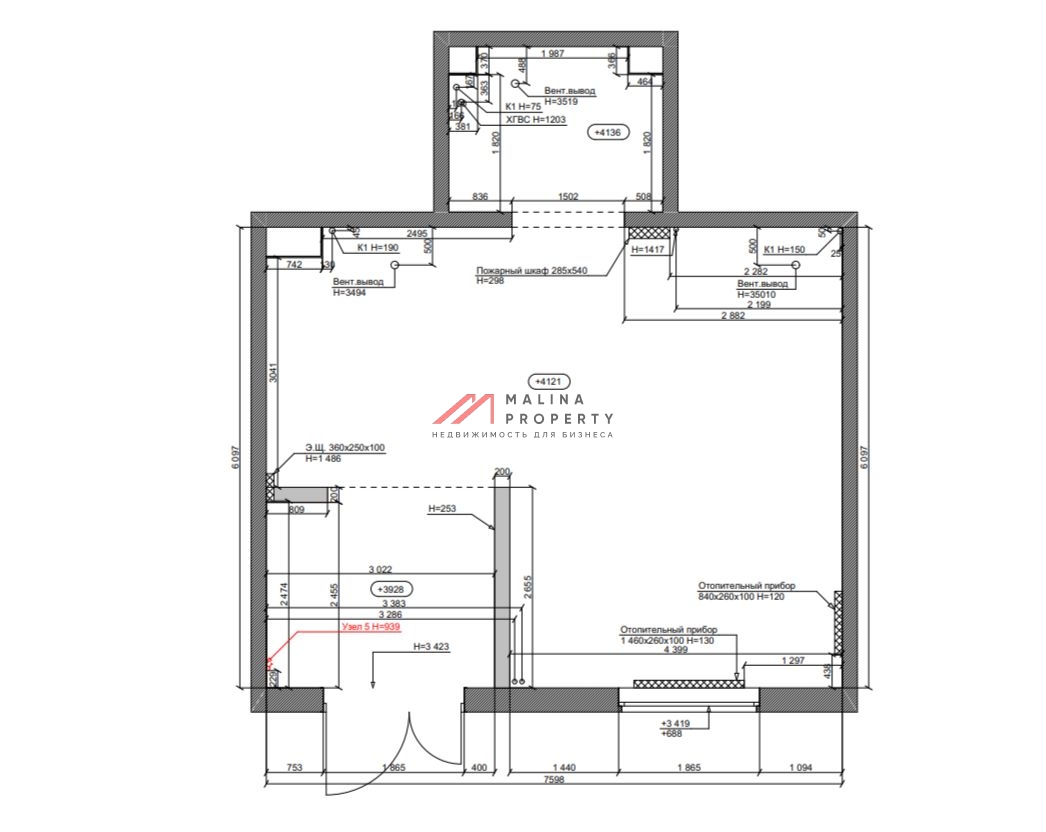 Аренда торгового помещения в ЖК "Амурский Парк"