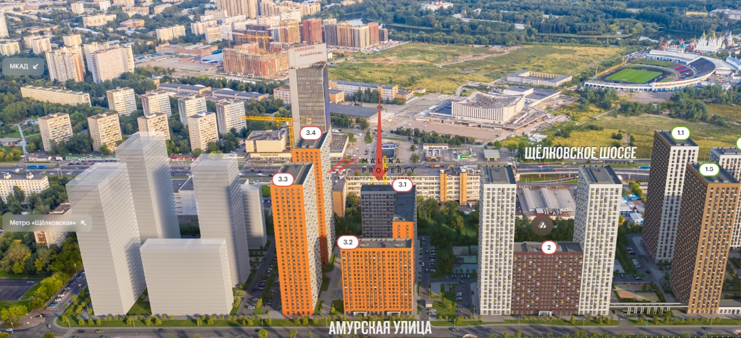 Аренда торгового помещения в ЖК "Амурский Парк"