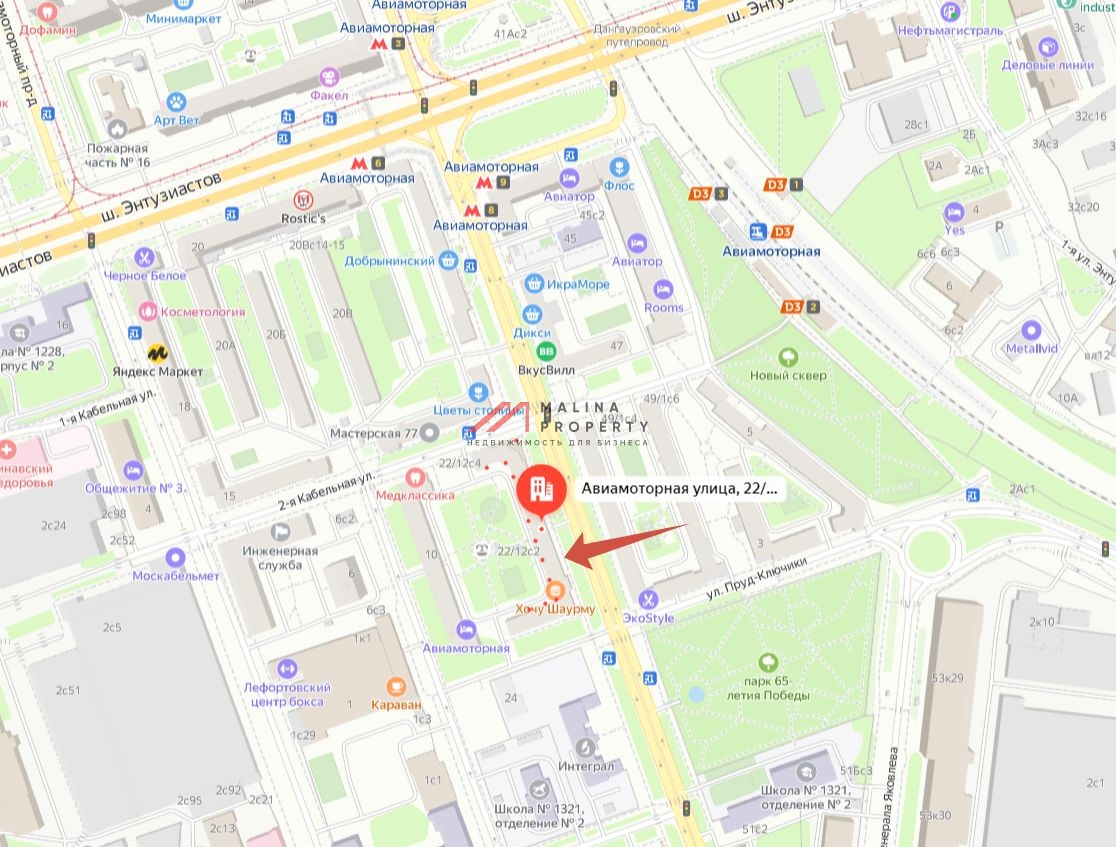 Продажа торгового помещения с арендатором аптека