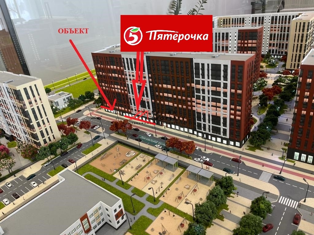 Аренда помещения в ЖК "1-й Ленинградский" рядом с "Пятёрочкой"