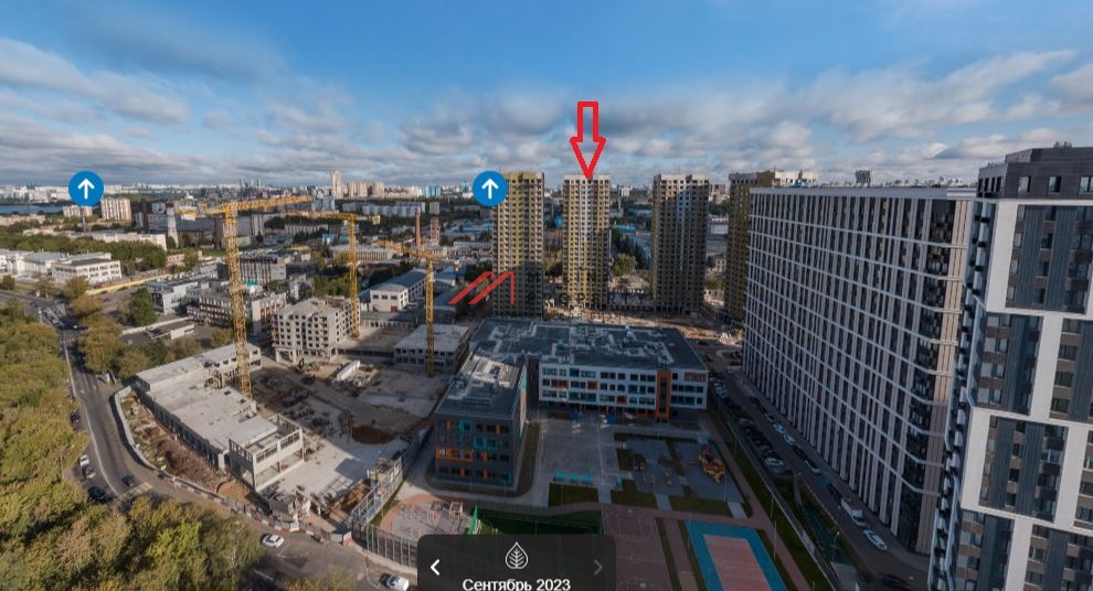 Продажа торгового помещения на 1-ой линии в в ЖК «Октябрьское поле»