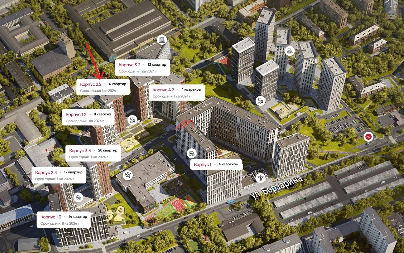 Продажа торгового помещения на 1-ой линии в в ЖК «Октябрьское поле»