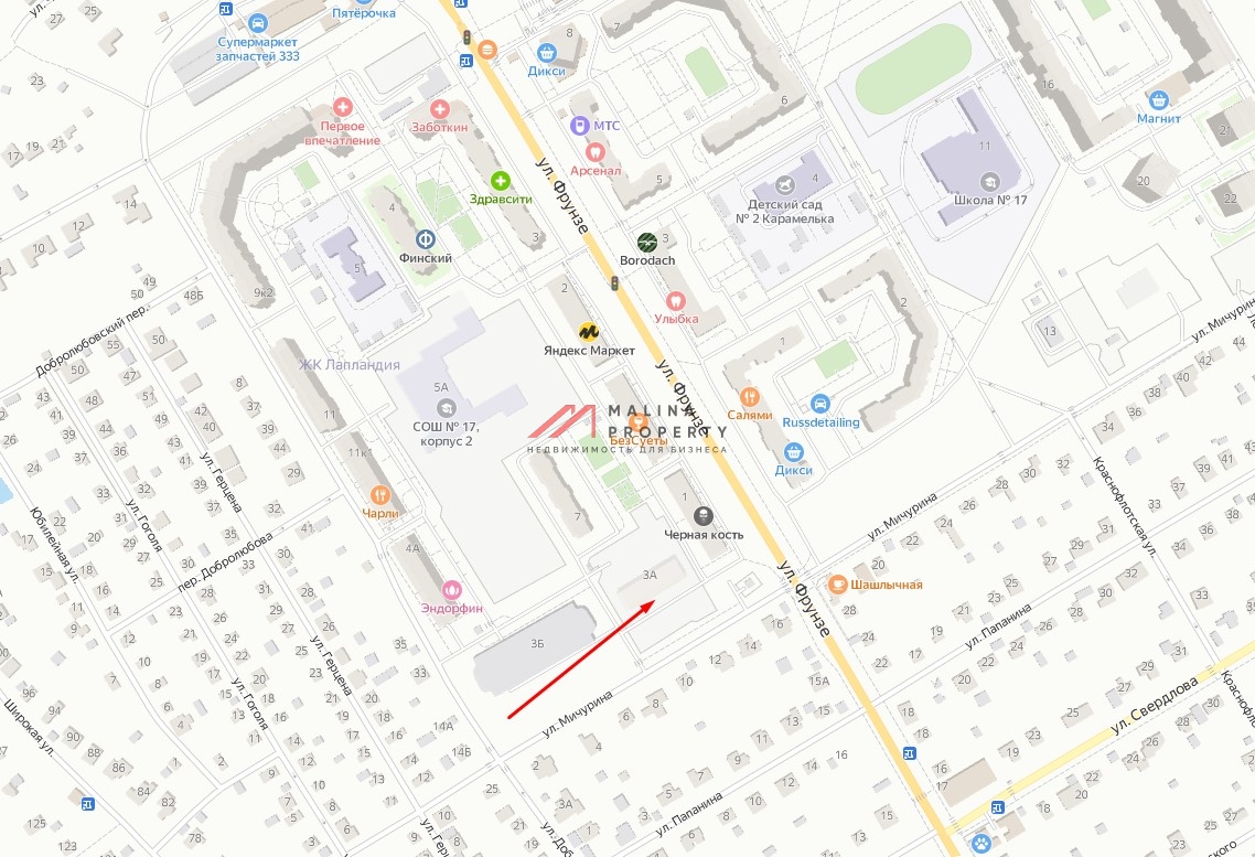 Продажа помещения с якорными арендаторами в ЖК "Финский"