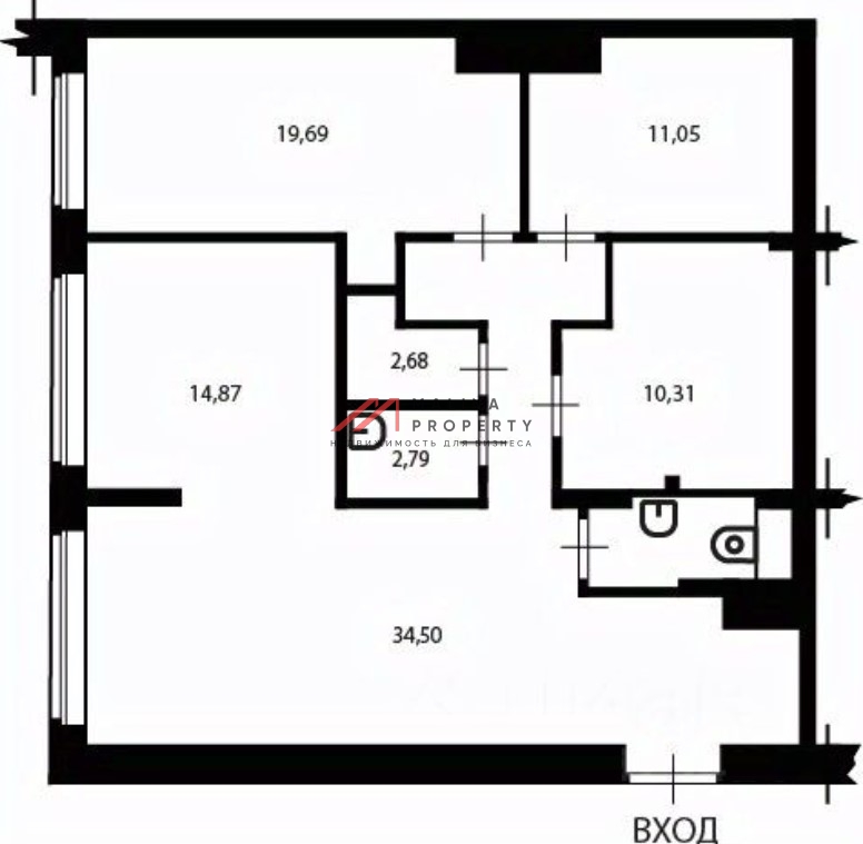 Аренда торгового помещения в ЖК "RedSide"