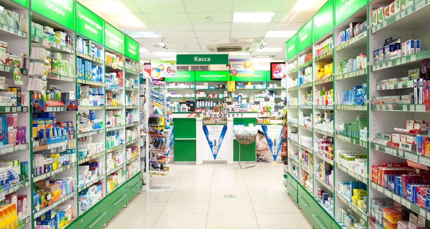 Продажа помещения с арендатором аптека на Шаболовской