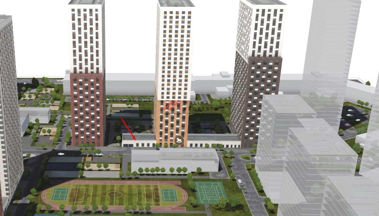 Аренда коммерческого помещения ЖК Руставели 14