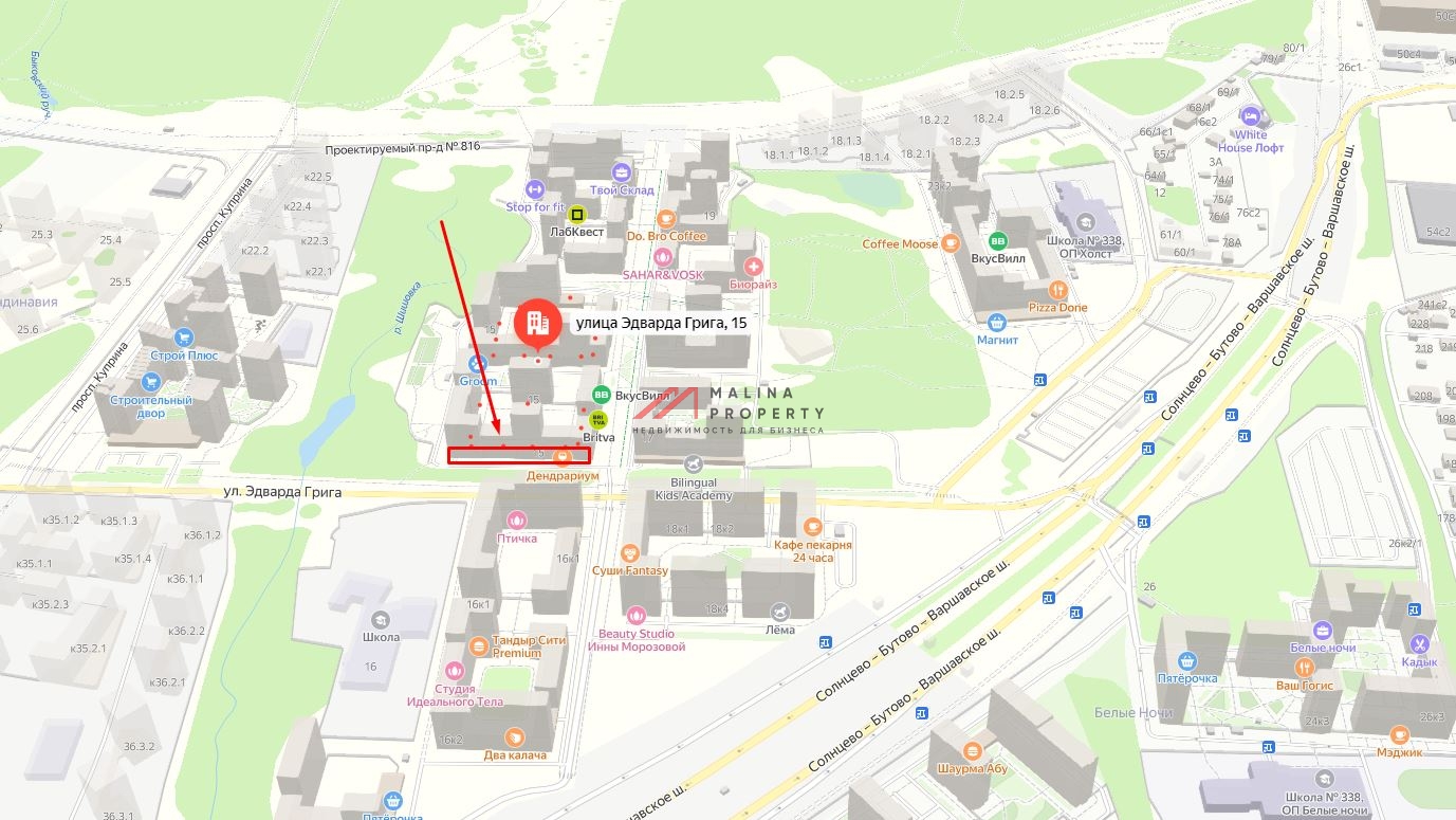 Продажа коммерческого помещения в ЖК Скандинавия