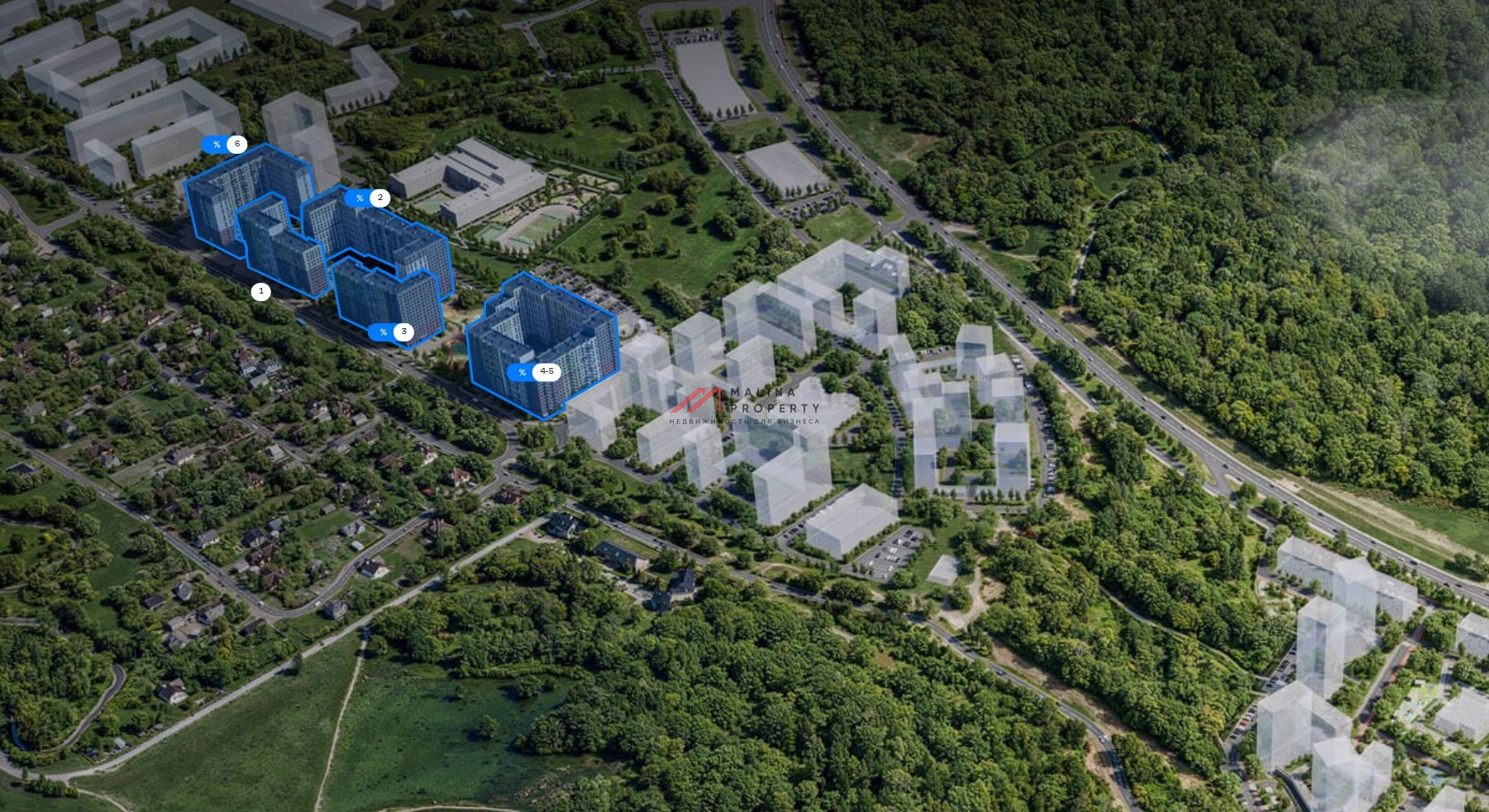 Аренда помещений в ЖК "Цветочные Поляны экопарк"