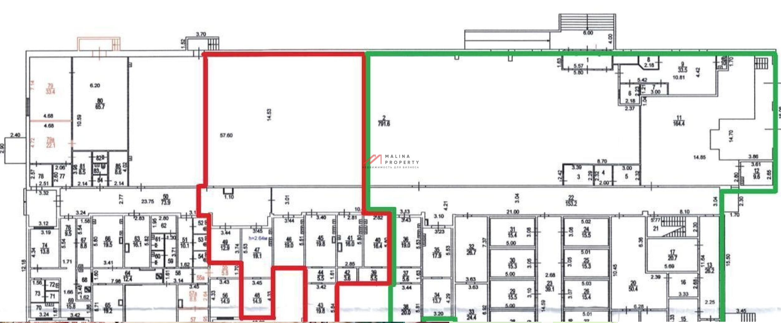 Продажа торгового помещения с магазином Пятерочка