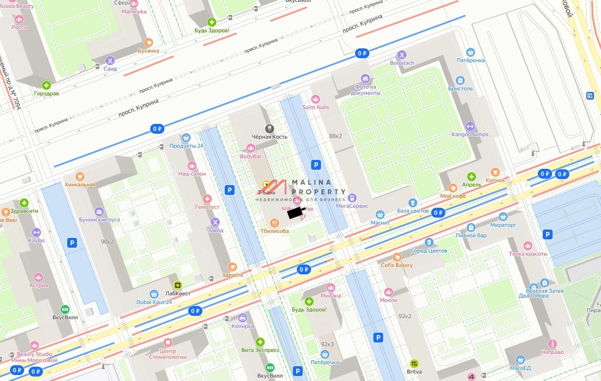 Продажа торгового помещения в ЖК Бунинские Луга