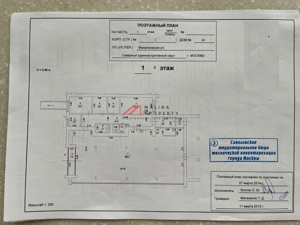 Продажа помещения с арендатором "Сбербанк" 