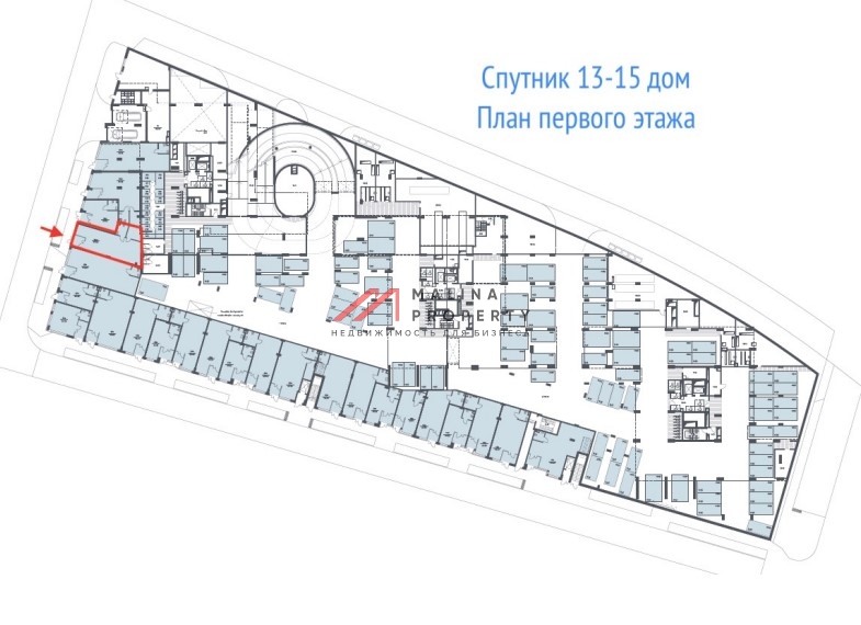 Продажа помещения с в ЖК "Спутник" 