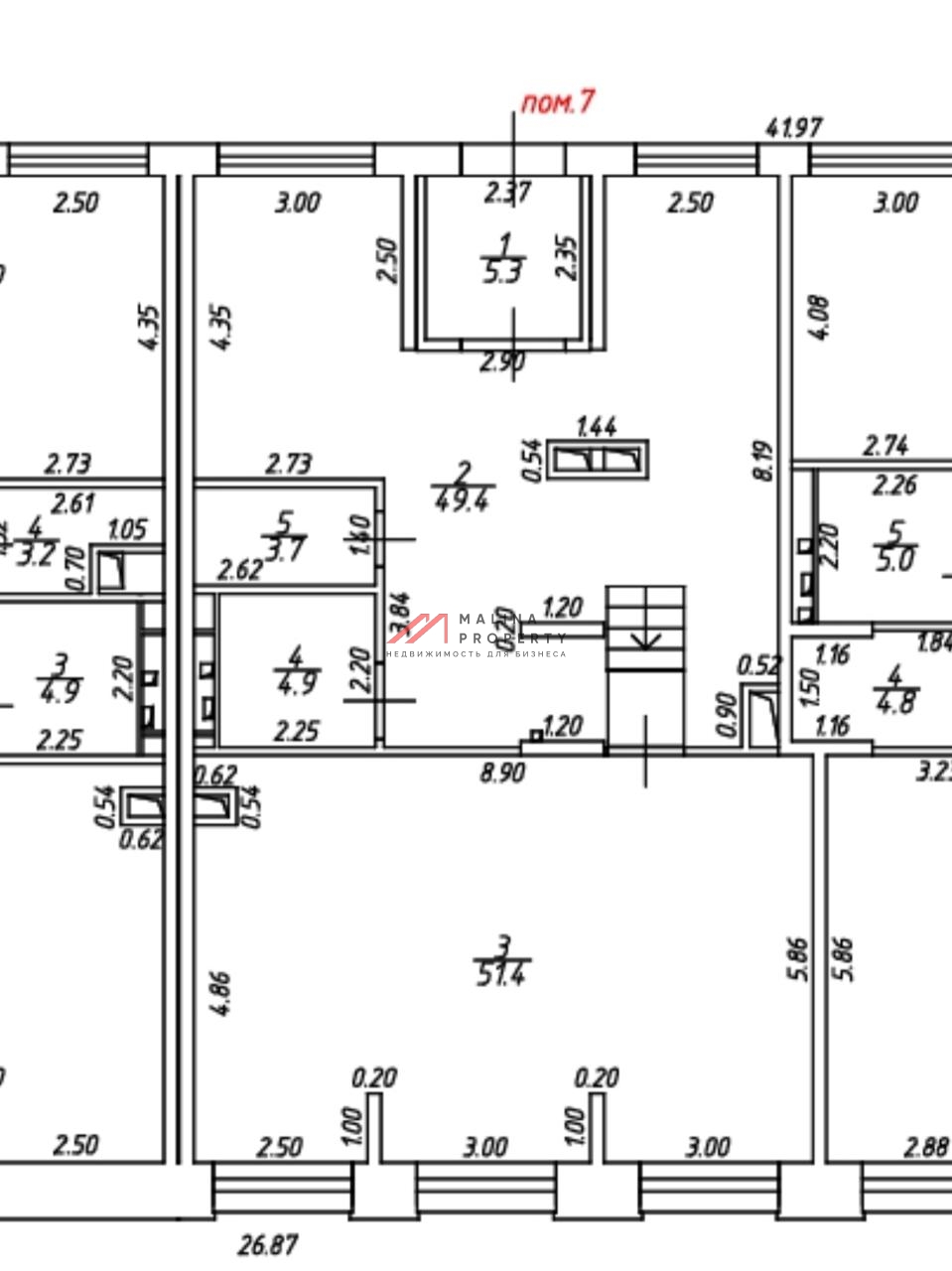 Продажа торгового помещения в ЖК "Москвичка"