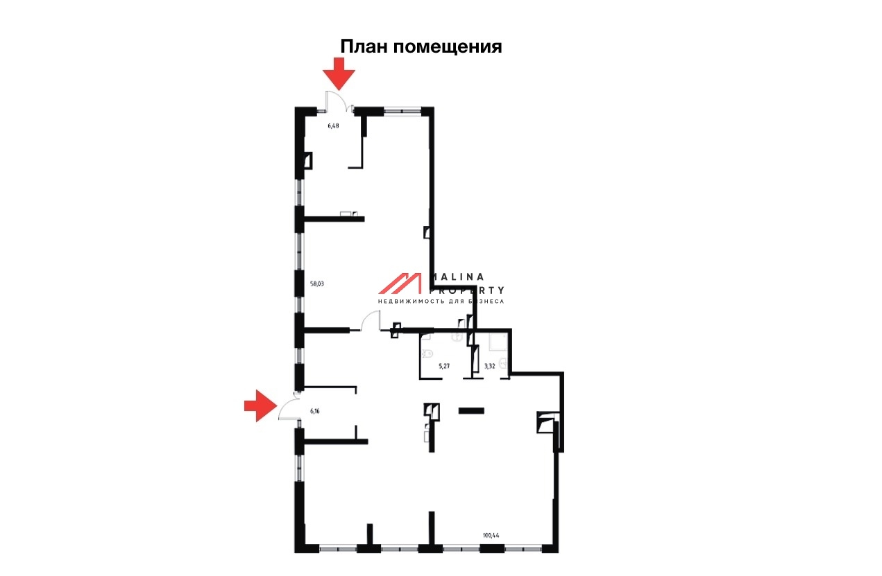 Продажа торгового помещения в ЖК "Пригород Лесное" 