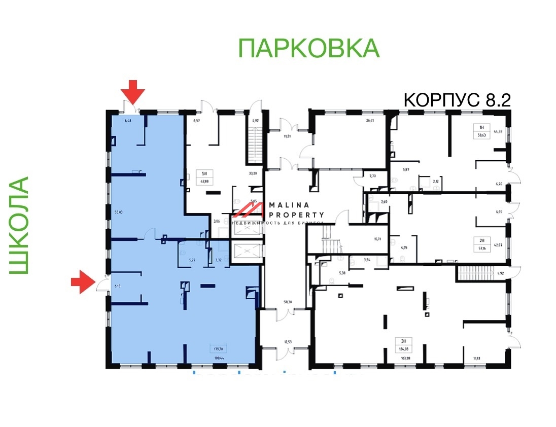 Продажа торгового помещения в ЖК "Пригород Лесное" 