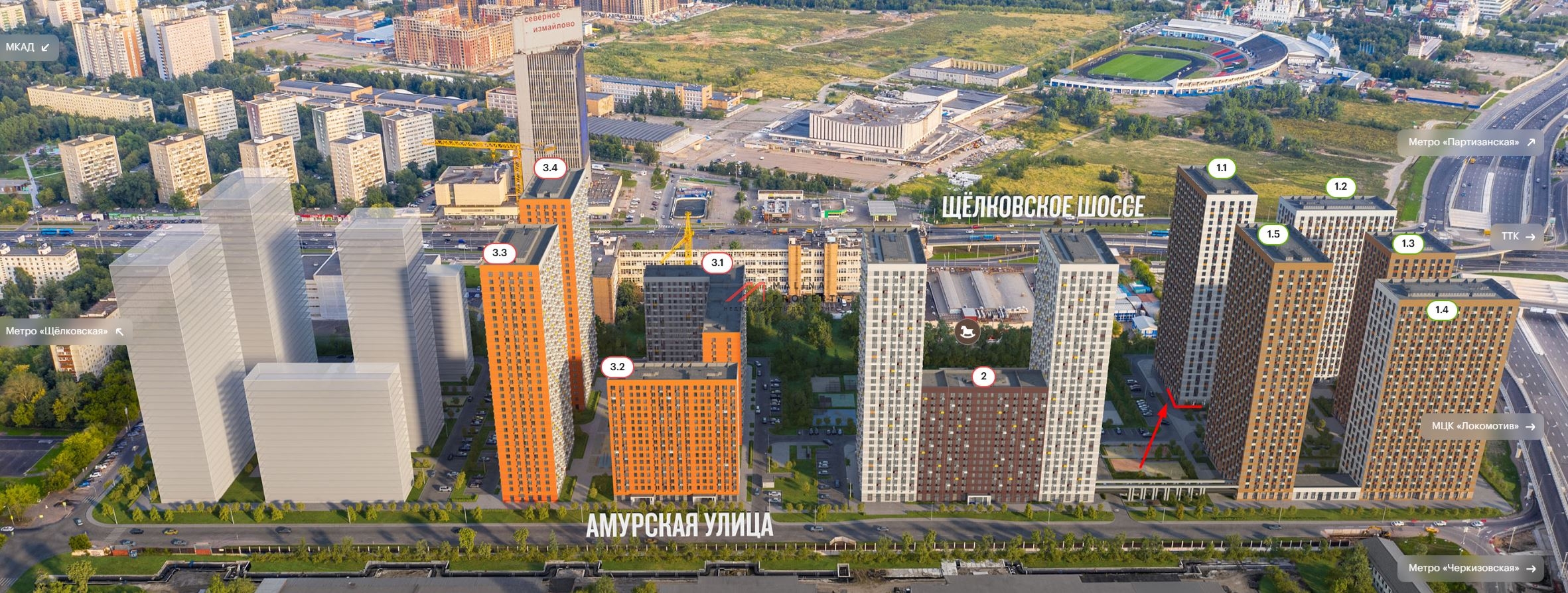 Продажа коммерческого помещения в ЖК "Амурский Парк"